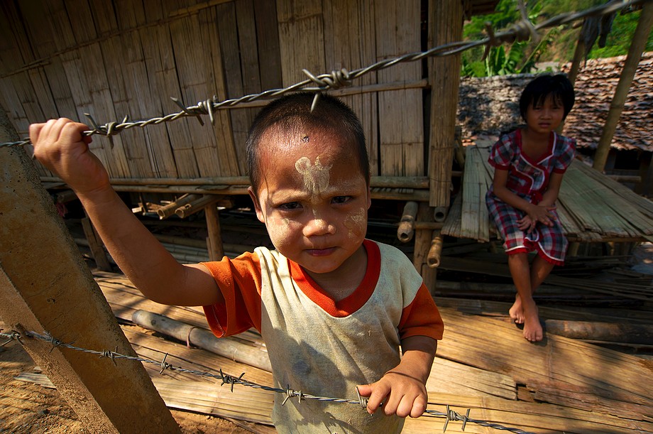 Tajlandia, Mae La, obóz uchodźców z Birmy (Na północy Tajlandii i Laosu)
